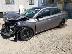 Salvage cars for sale at Los Angeles, CA auction: 2018 Nissan Sentra S