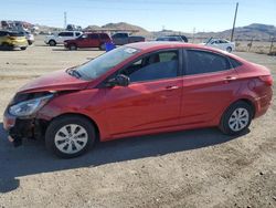 Salvage cars for sale at North Las Vegas, NV auction: 2016 Hyundai Accent SE