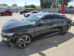 Salvage cars for sale from Copart Sacramento, CA: 2020 Honda Accord Sport