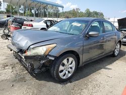 Salvage cars for sale at Spartanburg, SC auction: 2009 Honda Accord EXL