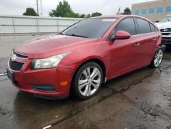 Chevrolet salvage cars for sale: 2011 Chevrolet Cruze LTZ