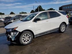 Chevrolet salvage cars for sale: 2020 Chevrolet Equinox LS