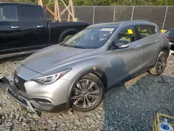 Salvage cars for sale at Waldorf, MD auction: 2018 Infiniti QX30 Base