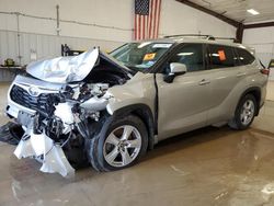 Toyota salvage cars for sale: 2023 Toyota Highlander Hybrid LE