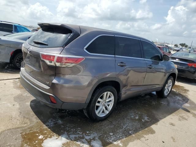 2014 Toyota Highlander LE