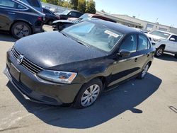 Salvage cars for sale at Martinez, CA auction: 2011 Volkswagen Jetta Base