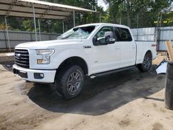 Salvage cars for sale at Austell, GA auction: 2015 Ford F150 Supercrew