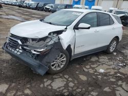 Chevrolet salvage cars for sale: 2020 Chevrolet Equinox LT