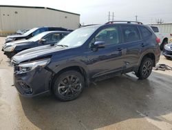 Salvage cars for sale at Haslet, TX auction: 2021 Subaru Forester Sport