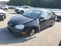 Volkswagen salvage cars for sale: 2010 Volkswagen Jetta Wolfsburg