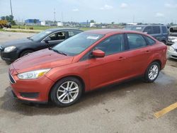 Salvage cars for sale at Woodhaven, MI auction: 2018 Ford Focus SE