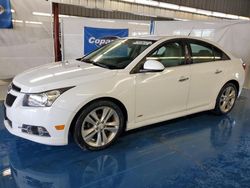 Salvage cars for sale at Fort Wayne, IN auction: 2014 Chevrolet Cruze LTZ