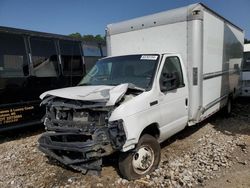 Salvage trucks for sale at Florence, MS auction: 2018 Ford Econoline E350 Super Duty Cutaway Van