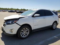 Salvage cars for sale at Fresno, CA auction: 2018 Chevrolet Equinox LT