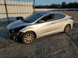 Salvage cars for sale at Lumberton, NC auction: 2015 Hyundai Elantra SE