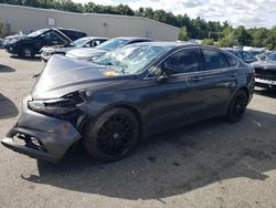 Salvage cars for sale at Exeter, RI auction: 2016 Ford Fusion Titanium