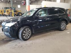 Salvage cars for sale at Blaine, MN auction: 2014 Acura MDX Technology