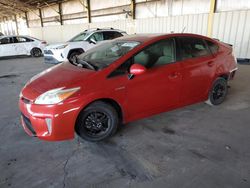 Salvage cars for sale from Copart Phoenix, AZ: 2013 Toyota Prius