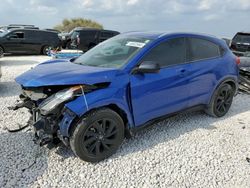 Salvage cars for sale at Taylor, TX auction: 2021 Honda HR-V Sport