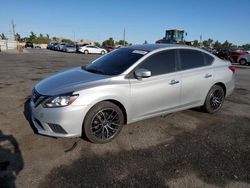 Carros salvage a la venta en subasta: 2017 Nissan Sentra S