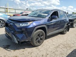 Toyota salvage cars for sale: 2021 Toyota Rav4 XLE