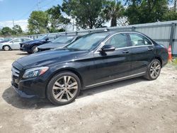 Salvage cars for sale at Riverview, FL auction: 2015 Mercedes-Benz C 300 4matic