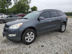 Salvage cars for sale at Cicero, IN auction: 2012 Chevrolet Traverse LT