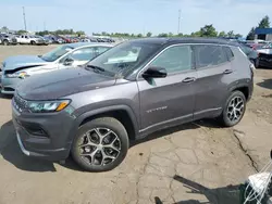 Jeep salvage cars for sale: 2024 Jeep Compass Limited