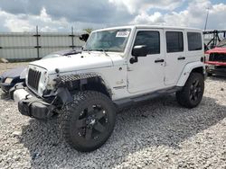 Jeep salvage cars for sale: 2014 Jeep Wrangler Unlimited Sahara