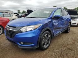 Salvage cars for sale at Elgin, IL auction: 2018 Honda HR-V EXL