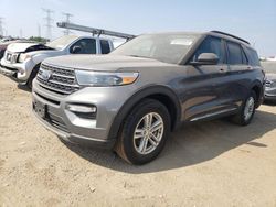 Salvage cars for sale at Elgin, IL auction: 2023 Ford Explorer XLT