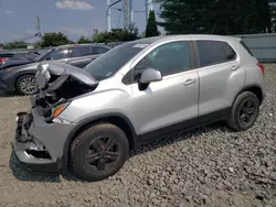 Salvage cars for sale at Windsor, NJ auction: 2020 Chevrolet Trax LS