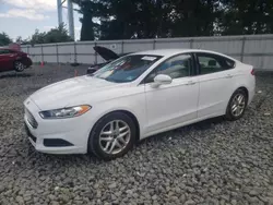 Flood-damaged cars for sale at auction: 2016 Ford Fusion SE