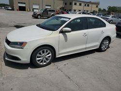 Salvage cars for sale at Wilmer, TX auction: 2012 Volkswagen Jetta SE