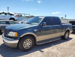 Salvage cars for sale at Kapolei, HI auction: 2001 Ford F150 Supercrew