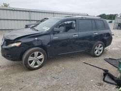 Salvage cars for sale from Copart Kansas City, KS: 2010 Toyota Highlander Limited