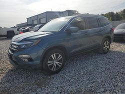 Salvage cars for sale at Wayland, MI auction: 2016 Honda Pilot EX