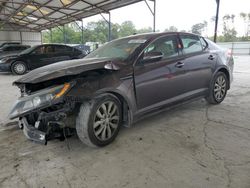 Salvage cars for sale at Cartersville, GA auction: 2015 KIA Optima EX