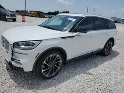 Salvage cars for sale at Temple, TX auction: 2020 Lincoln Aviator Reserve