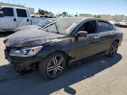 Salvage cars for sale at Martinez, CA auction: 2017 Honda Accord Sport Special Edition