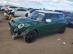 Salvage cars for sale at Brighton, CO auction: 2022 Mini Cooper SE