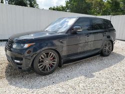 Land Rover salvage cars for sale: 2016 Land Rover Range Rover Sport HST