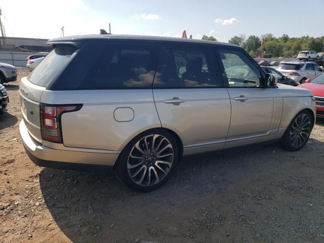 2016 Land Rover Range Rover Supercharged