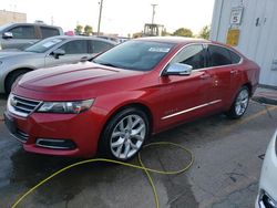 Chevrolet salvage cars for sale: 2015 Chevrolet Impala LTZ