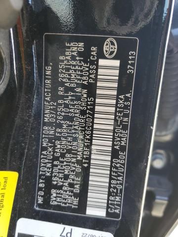 2012 Toyota Camry Base