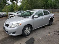 Salvage cars for sale at Portland, OR auction: 2010 Toyota Corolla Base