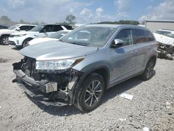 Toyota salvage cars for sale: 2019 Toyota Highlander SE