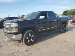 Salvage cars for sale at Oklahoma City, OK auction: 2014 Chevrolet Silverado C1500 LTZ