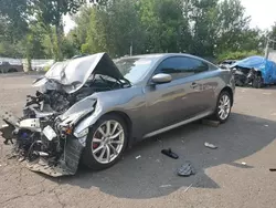 Salvage cars for sale at Portland, OR auction: 2012 Infiniti G37