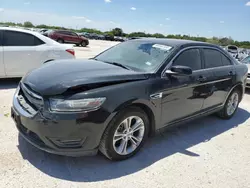 Salvage cars for sale at San Antonio, TX auction: 2013 Ford Taurus SEL